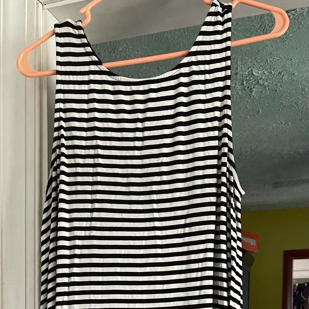 Barley worn dress old navy